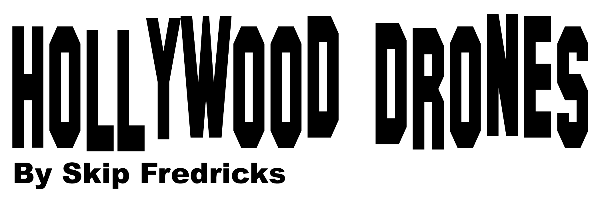 Hollywood Drones Logo Black Letters Transparent 2021-min